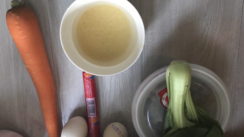 五彩蛋饼,提前准备好食材很重要
