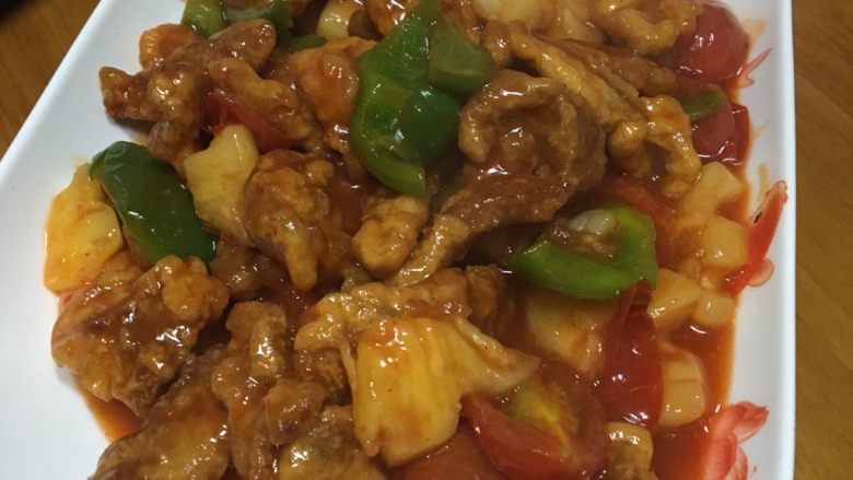 菠萝咕噜肉