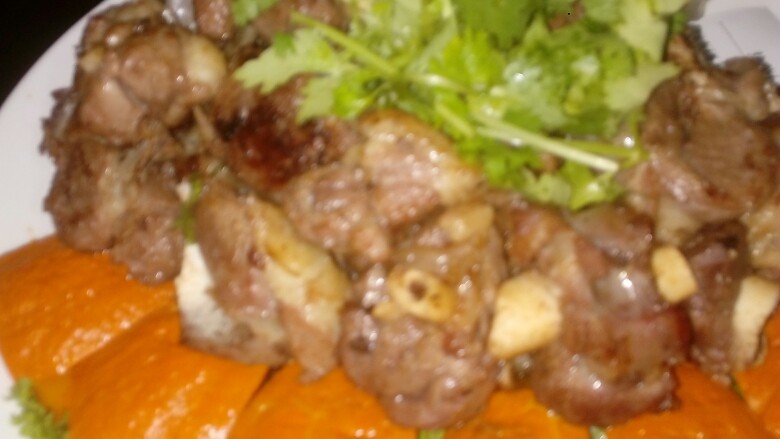 杂粮焖羊羔肉