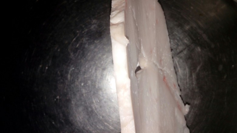 杂粮焖羊羔肉,羊油厚度