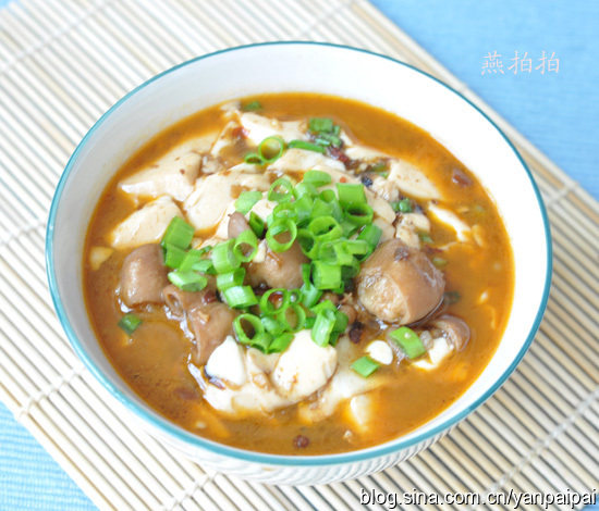 肥肠豆花