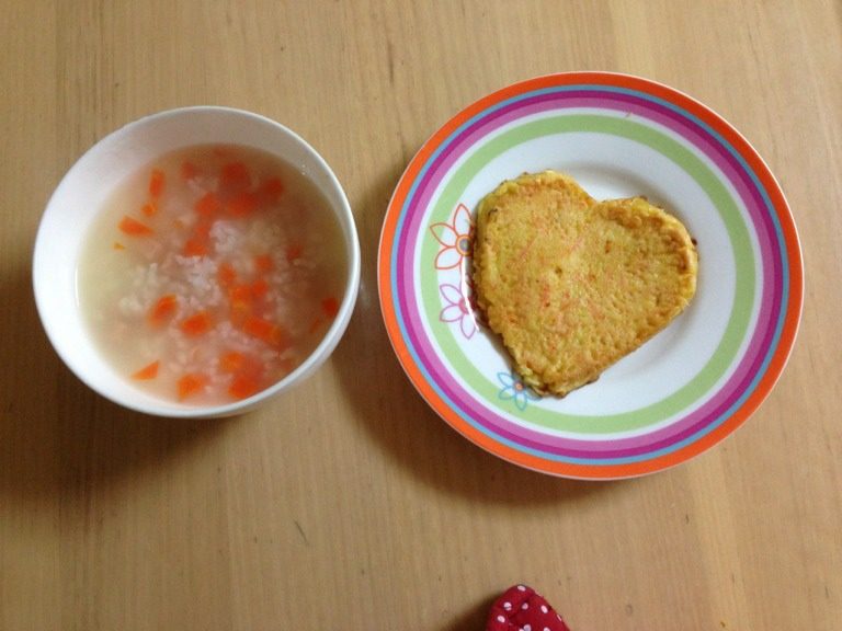 胡萝卜火腿粥