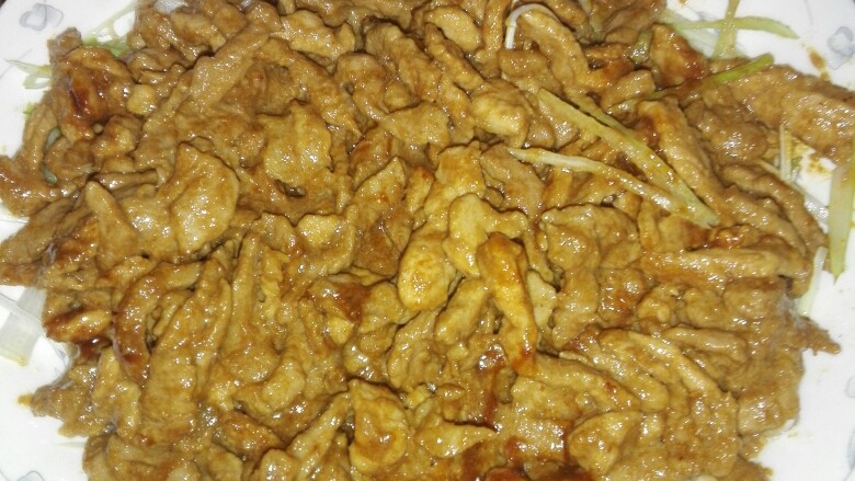 京酱肉丝