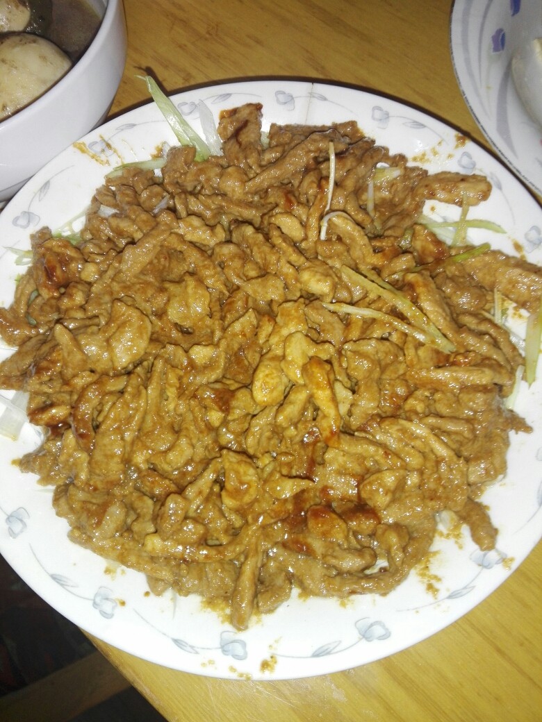京酱肉丝