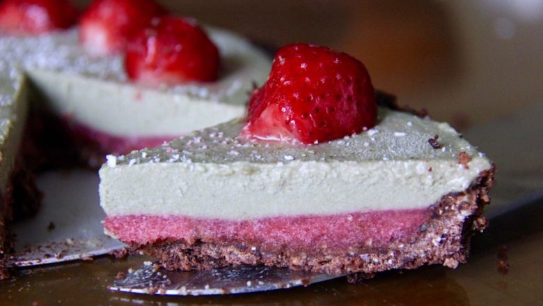 抹茶草莓挞(Matcha Strawberry Tart)