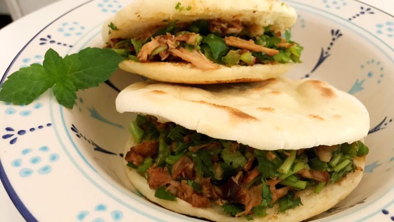 肉夹馍(居家版),自己做就是料足