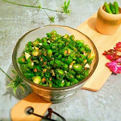 #辣味#在家也可以腌制辣椒,做剁椒鱼头也可以!