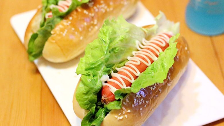 热狗面包,早餐来一个棒棒哒!