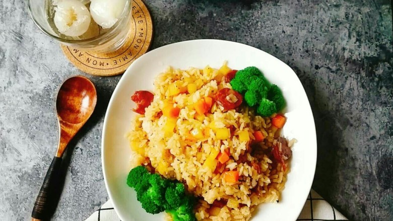 家常快手黑胡椒土豆炒饭,开吃!