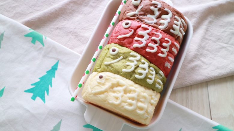 鲤鱼旗奶香小面包