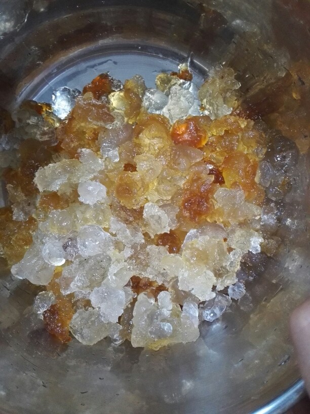桃胶雪耳冰糖奶,泡洗干净后,雪耳也一样摘掉黄蹄,泡一两个小时洗干净