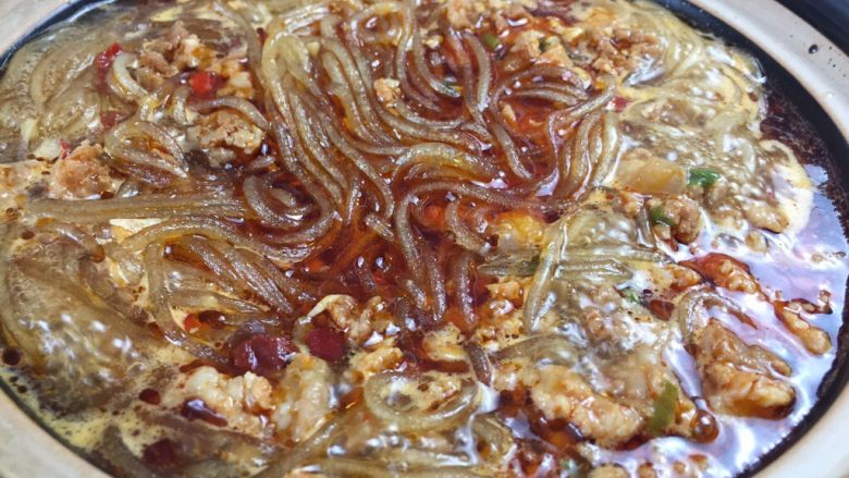 肉末粉丝煲,翻滚吧,粉丝儿!