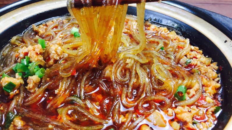 肉末粉丝煲,啊,来张口~
