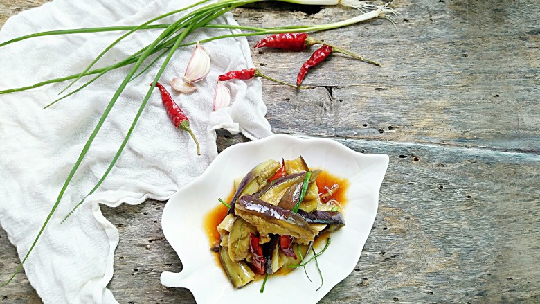 凉拌鱼香茄子,麻辣，酸甜都有味！