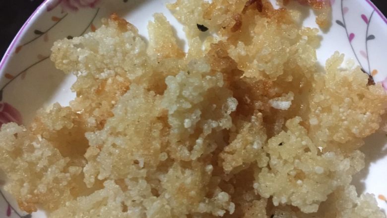 小米寿司,盛出来是这个样子
