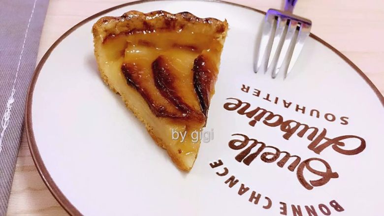 法式地道蘋果派Tarte aux Pommes,完成 爆好吃！