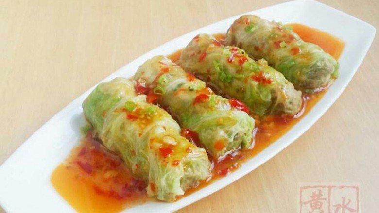 鱼香白菜卷