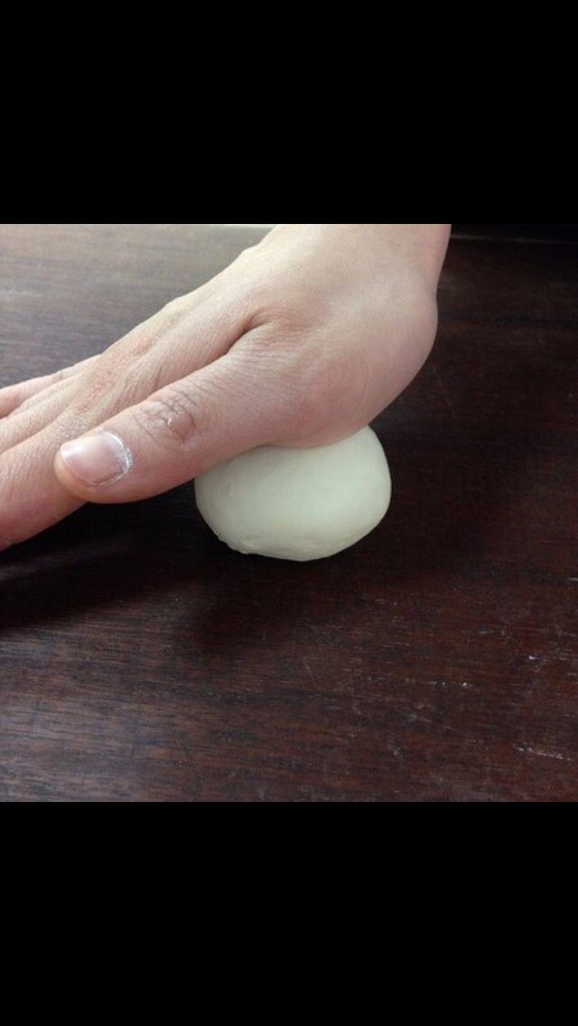黄桥烧饼制作,压剂子