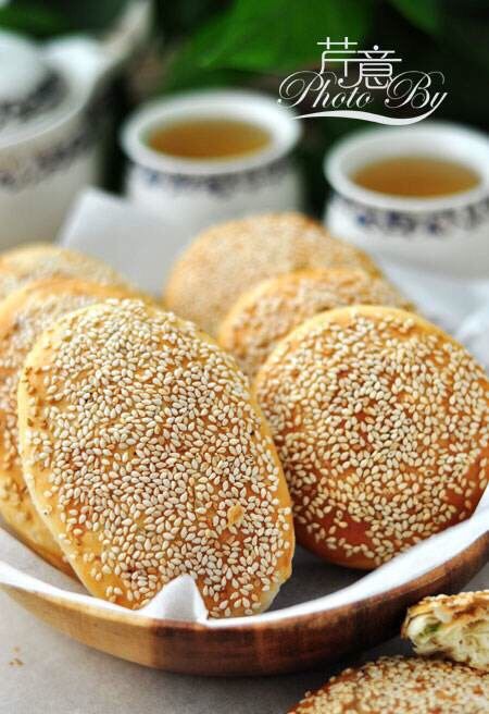 黄桥烧饼制作,也可做甜的