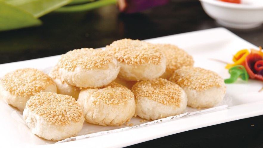 黄桥烧饼制作
