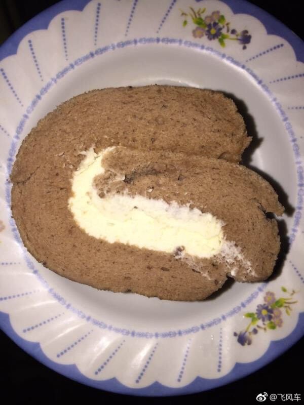 可可蛋糕卷,味道还是ok的