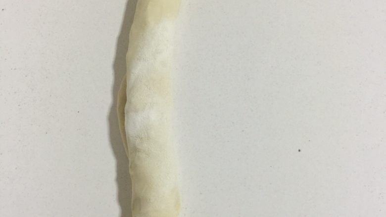 椒盐葱油饼,直到全部卷完为止！