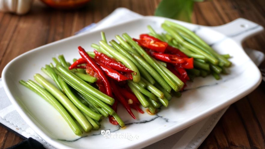 凉拌红薯蔓【延缓衰老的素菜】