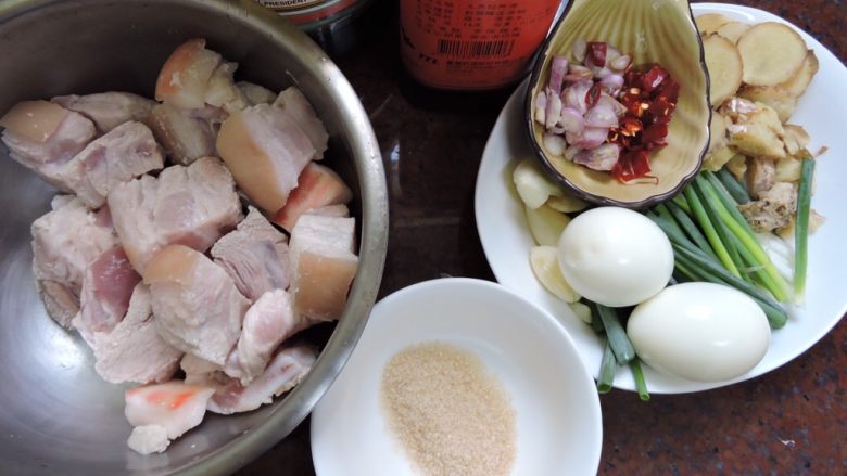 东坡肉,食材