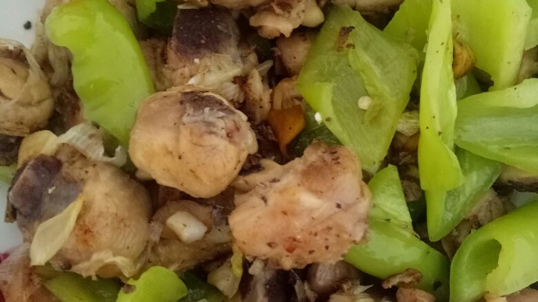 辣椒炒鸡腿