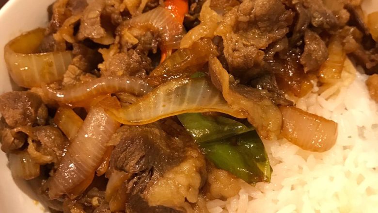 牛肉饭,开吃 ...