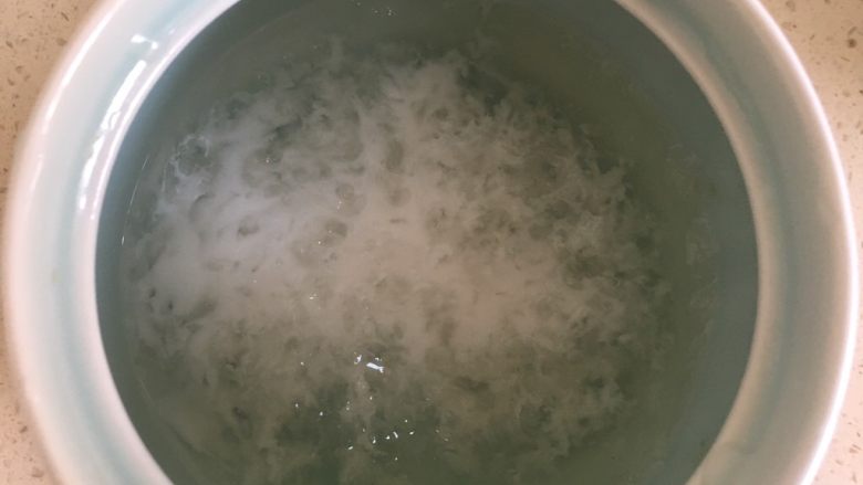 美人汤(木瓜炖燕窝),有点好看