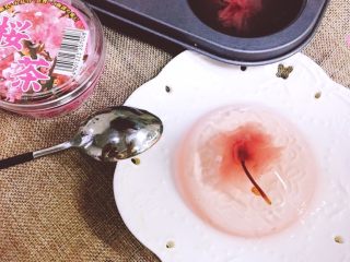 高颜值的樱花果冻🌸