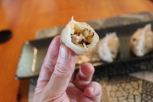 水晶饺,内馅够味，饺皮Q软有嚼劲，好吃！