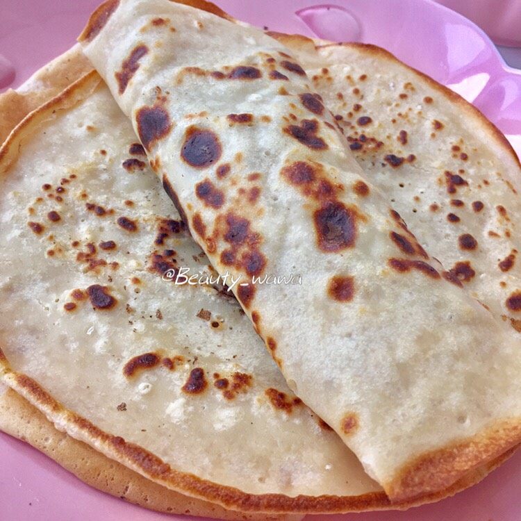 快手版老北京春饼(土豆丝卷饼),卷好开吃