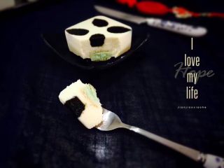 薄荷冻巧克力布丁蛋糕