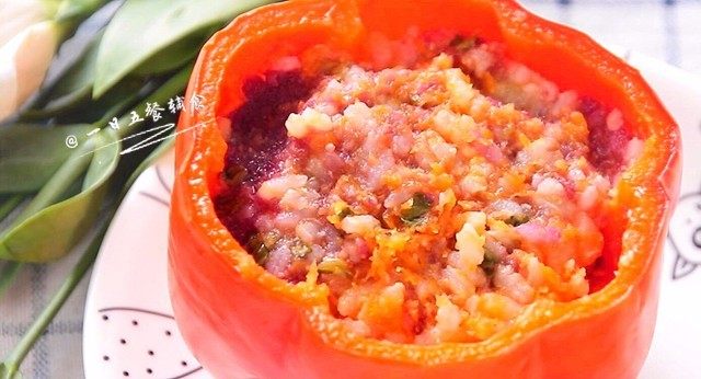 杂蔬蒸饭,蒸出来的饭特别软烂,适合所有年龄段的宝贝~~~