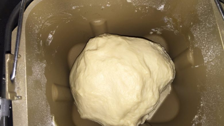 卡仕达蔓越莓面包,程序结束后加入软化的黄油,再运行一个IMIX程序