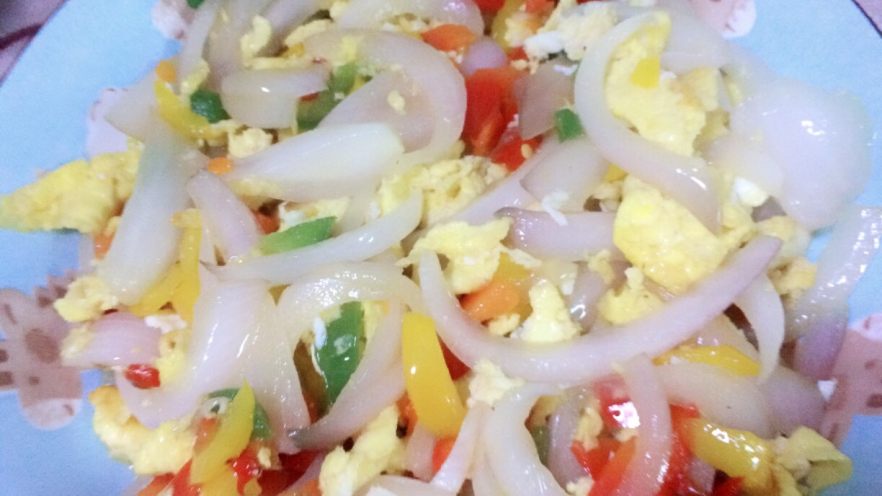 蛋炒洋葱
