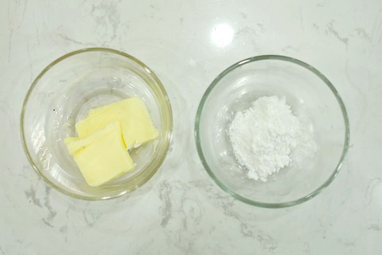 牛粒(台式马卡龙),黄油(20g)室温软化