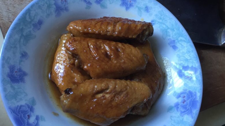 可乐鸡翅张家,出锅
