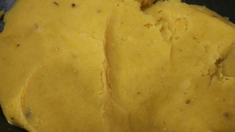 奶香绿豆糕,再次混合成细腻的状态