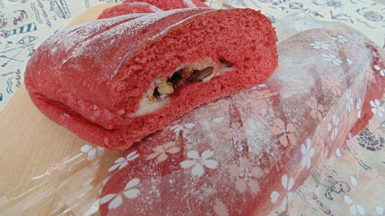 红丝绒麻薯软欧
