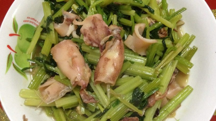 乌贼芹菜