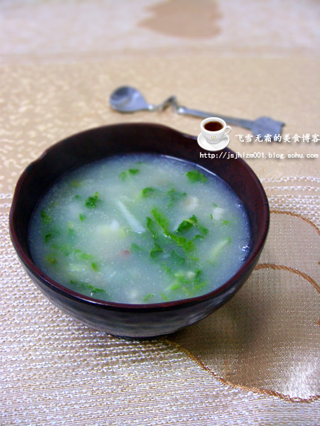 青菜糯米糊