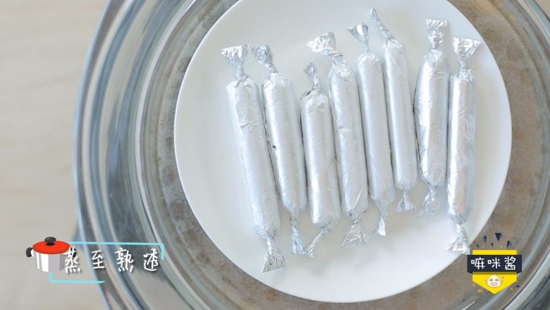 补铁又补钙的辅食,你给宝宝做了么?,从冰箱取出后上锅蒸,大火煮开后转中火蒸30分钟