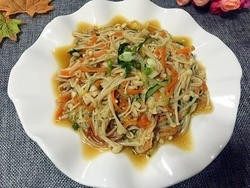 凉拌金针菇,11.开动吧！