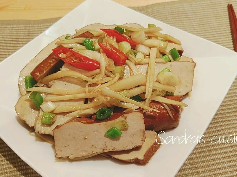 凉拌豆干