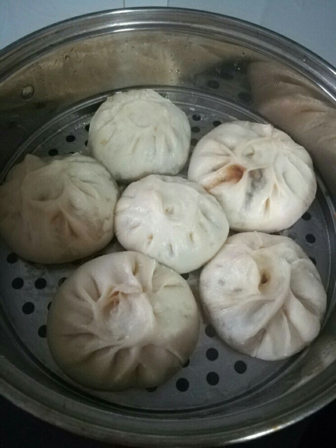 猪肉豇豆包子,怎么样,颜值不错吧😄