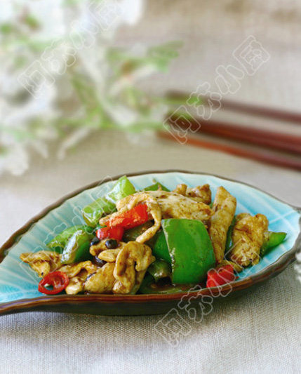 豉椒鸡片
