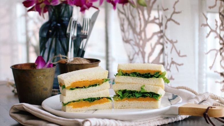 枫糖南瓜三明治